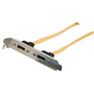 HDD rámeček se SATA konektory, 6 Gb/s, 2× HDD rámeček se SATA konektory, 6 Gb/s - 2× zásuvka SATA, 6 Gb/s, 0,50 m,  