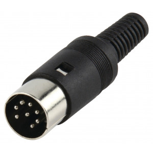 8p DIN connector plug