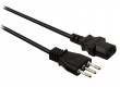 Napájecí kabel s italskou zástrčkou a konektorem IEC-320-C13, délka 5 m, černý
