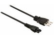 Napájecí kabel s italskou zástrčkou a konektorem IEC-320-C5, délka 2 m, černý