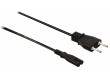 Napájecí kabel s italskou zástrčkou a konektorem IEC-320-C7, délka 3 m, černý