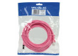 Patch kabel FTP CAT 6, 5 m, růžový