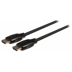 High Speed HDMI kabel s ethernetem a konektory HDMI – HDMI, 2,00 m černý