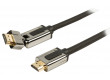 Otočný High Speed HDMI kabel s ethernetem a konektory HDMI – HDMI mini, 5,00 m, černý