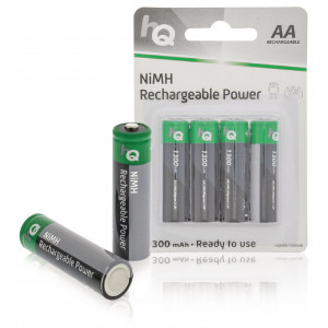Nabíjecí NiMH baterie AA, 1300 mAh, blistr 4 ks
