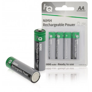 Nabíjecí NiMH baterie AA, 2000 mAh, blistr 4 ks
