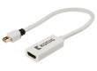 Mini DisplayPort – HDMI™ kabel s adaptérem, Mini DisplayPort zástrčka – HDMI™ výstup, 0,2 m, bílý