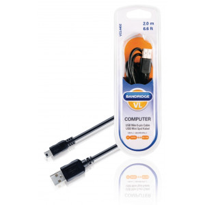Bandridge - USB mini 5-pin kabel