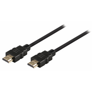 High Speed HDMI kabel s ethernetem a konektory HDMI – HDMI, 7,50 m černý