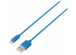 Synchronizační a nabíjecí kabel USB, USB A zástrčka – 8-pin zástrčka Lightning, 1 m, černý