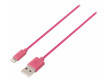 Synchronizační a nabíjecí kabel USB, zástrčka USB A – 8-pin zástrčka Lightning, 1 m, bílý