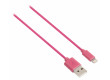 Synchronizační a nabíjecí kabel USB, zástrčka USB A – 8-pin zástrčka Lightning, 1 m, bílý