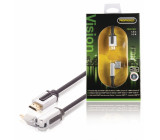 Vysokorychlostní otočný kabel HDMI® s Ethernetem 1.0 m