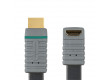 Bandridge - Flat High Speed HDMI® 90° Vinklad kabel med Ethernet