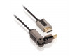 Otočný High Speed HDMI kabel s ethernetem a konektory HDMI – HDMI mini, 2,00 m, černý