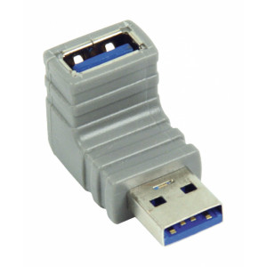 Úhlový 90° adaptér USB 3.0