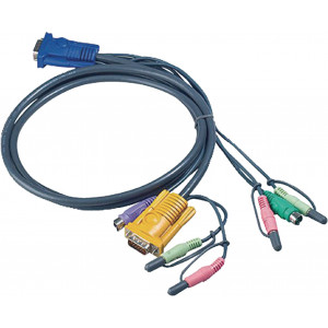 Kombinovaný kabel KVM VGA/PS/2/Audio speciální 1.8 m