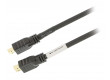 High Speed HDMI™ kabel s ethernetem a konektory HDMI™ – HDMI™, 25.0 m černý