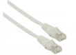 Nestíněný síťový kabel RJ45 CAT 5e, 20.0 m bílý