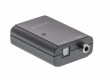 Digitální audio převodník, S/PDIF zásuvka – TosLink zásuvka, tmavě šedá