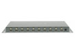 HDMI rozbočovač z 2 na 8 portů, 2x HDMI vstup – 8x HDMI výstup, tmavě šedý