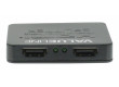 2portový HDMI rozbočovač, HDMI vstupní port – 2x HDMI výstupní port, černý