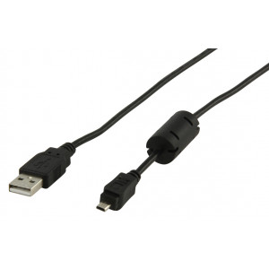 Kabel USB2.0 - SAMSUNG 8 PIN 1,8m černý