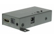 HDMI audio převodník, HDMI vstup – HDMI výstup + TosLink a3,5mm výstup zvuku, tmavě šedý
