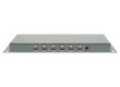 HDMI maticový přepínač z2 na 4porty, 2x HDMI vstup – 4x HDMI výstup, tmavě šedý