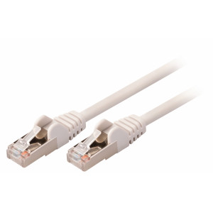 SF/UTP CAT5e síťový kabel zástrčka – zástrčka 0.15 m šedý