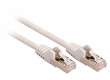 SF/UTP CAT5e síťový kabel zástrčka – zástrčka 0.15 m šedý