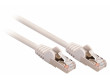 SF/UTP CAT5e síťový kabel zástrčka – zástrčka 30.0 m šedý