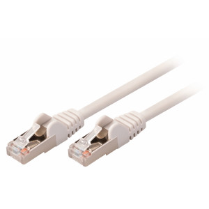 SF/UTP CAT5e síťový kabel zástrčka – zástrčka 7.50 m šedý