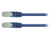SF/UTP CAT5e síťový kabel zástrčka – zástrčka 0.25 m modrý