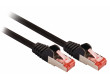 SF/FTP CAT6 síťový kabel zástrčka – zástrčka 3.00 m černý