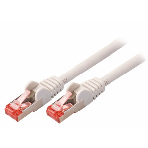 SF/FTP CAT6 síťový kabel zástrčka – zástrčka 0.15 m šedý