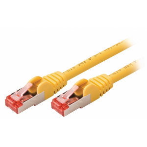 SF/FTP CAT6 síťový kabel zástrčka – zástrčka 0.15 m žlutý