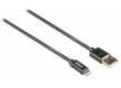 Synchronizační a Nabíjecí Kabel Apple Lightning - A Zástrčka 3.00 m Černá