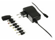 Universal adapter 230 - 5 V + 8 plugs