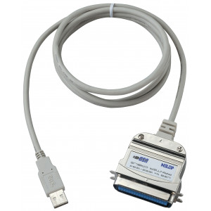 Kabel USB 2.0 USB A Zástrčka - Centronics 1.8 m Šedá