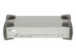 DVI Rozbočovač DVI-I Vstup / 1x 3.5mm - 4x DVI-I Výstup / 4x 3.5 mm Stříbrná