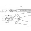 Side cutter 137 mm evolution