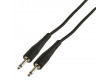 Guitar cable 6.35mm plug - 6.35mm plug 3.00 m