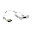 Kabel DisplayPort DisplayPort Zástrčka - HDMI Výstup 0.15 m Bílá