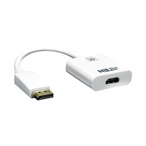 Kabel DisplayPort DisplayPort Zástrčka - HDMI Výstup 0.15 m Bílá