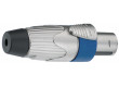 Kabelová zásuvka, Speakon STX Stříbrná 4P
