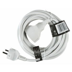 Prodlužovací Napájecí Kabel 3.00 m H05VV-F 3G1.5 IP20 Bílá