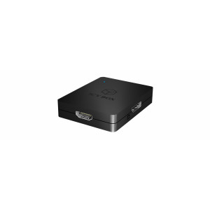 Převodník mini DisplayPort - IEC-320-C17 / HDMI Zásuvka / VGA Černá
