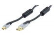 Kabel usb 2.0 a <lt/>-<gt/> 5 pin mini-1.8m