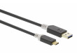 Kabel USB 3.0 USB-C Zástrčka - USB A Zástrčka 1.00 m Antracit